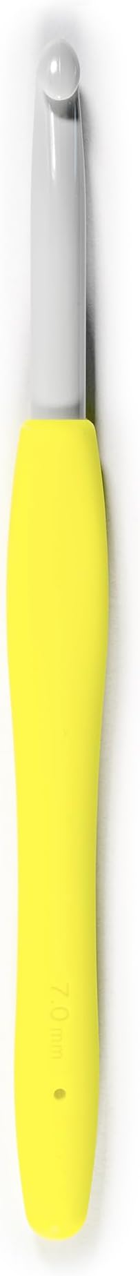 Clover Amour Crochet Hook (7.0 mm),Yellow