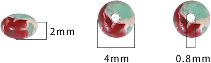 beadia natural green shoushan disk stone beads 4x2mm 160pcs rondelle loose semi gemstone beads for jewelry making design