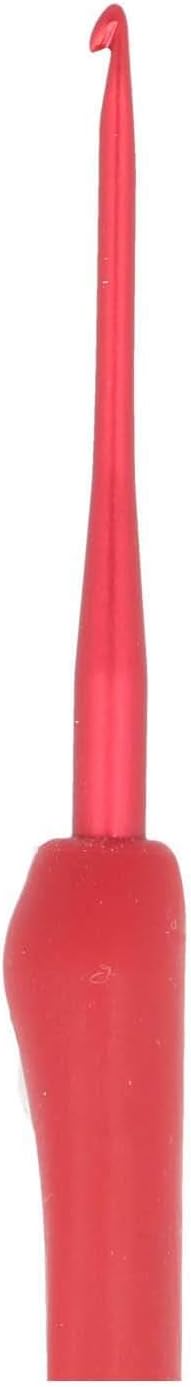 Tulip Etimo Red Crochet Hook with Cushion Grip Set (TED-001e)