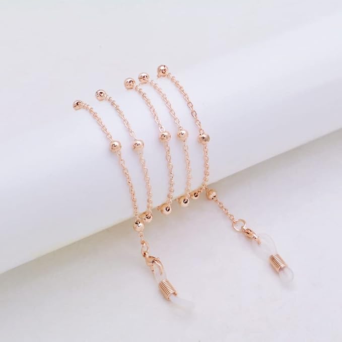 700pcs Jewelry Making Accessories Set with 100 Lobster Claw Clasp 200 Bead Tips Knot Covers 200 Crimp Tube Beads and 200 Open Jump Ring Connectors for DIY Jewelry Bracelets Necklaces(Rose Gold)