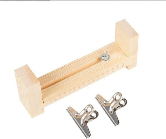 Cauaoa Paracord Jig Bracelet Makers | Wooden Jig Bracelet Maker with Bracelet Makers Knotters Tool Kit,Jig Bracelet Braiding and Weaving DIY Craft Tool Kit Braiding Weaving, Arts, Crafts and Sewing