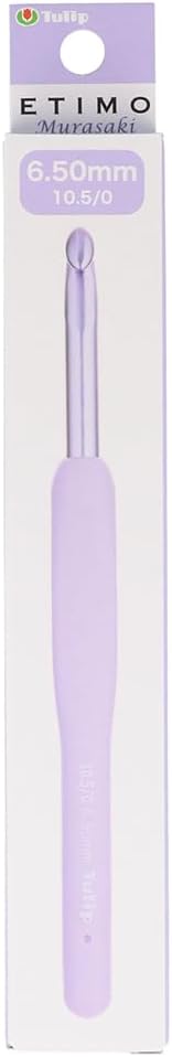Tulip Etimo Murasaki Crochet Hook Softgrip 6.50mm - 1pc