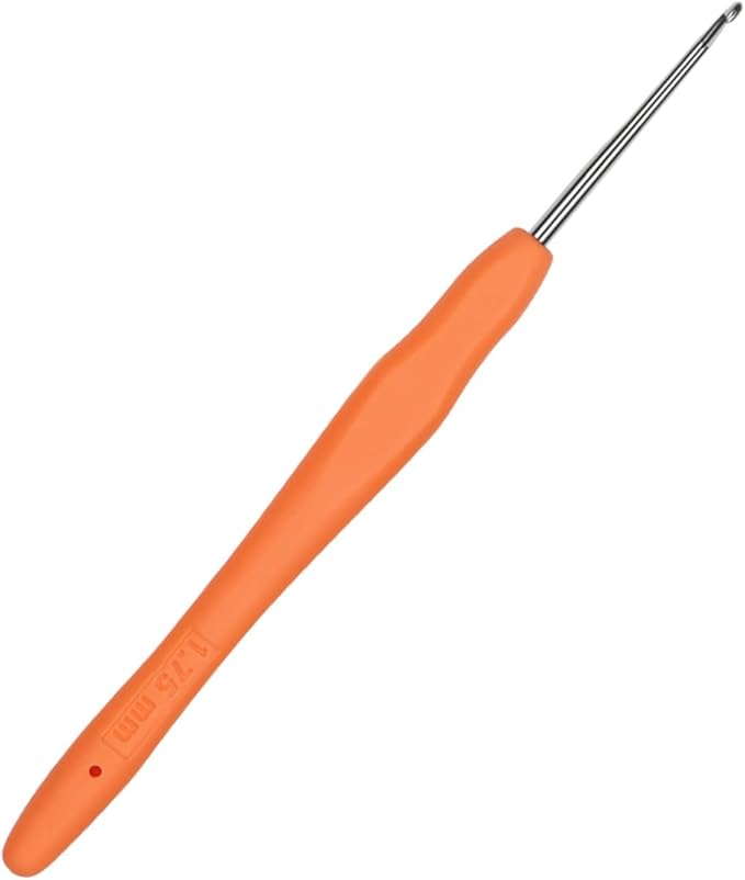 Small Size Crochet Hook Lace Crochet Needle QLRFFLJOY 1.75mm Crochet Hook Embroidery Thread Knitting Weaving Tool DIY Lace Yarn Crochet Needles (1.75 mm)