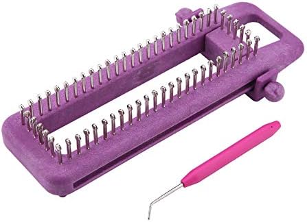 POCREATION Adjustable Sock Kit for Knitting, Reusable DIY Sock Knitting Tool, One Size Fits Most for Kids to Adult 42 Sock Size