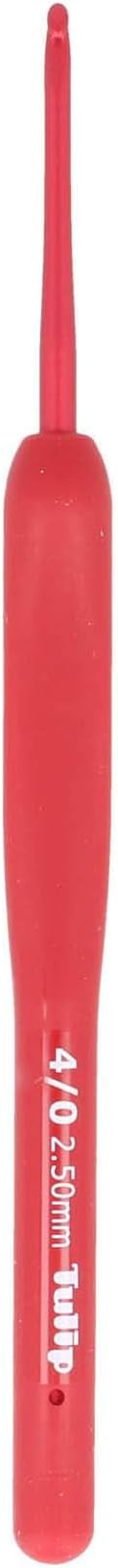 Tulip Crochet Hook, Red, 2.5mm