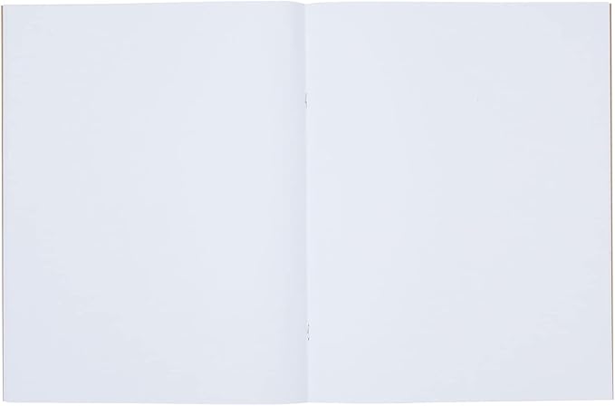 Paper Junkie Journaling Notebooks - 24 Pack, 8.5 x 11 In, Brown, Soft Cover - Blank Unlined Kraft Paper Sketchbooks & Writing Journals Bulk for Sketching & Note Taking