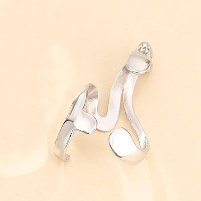 925 Sterling Silver Oval Cabochon Pendant Setting fit 22X34mm Irregular Stone Necklace Charm for Handmade Jewelry