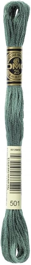 DMC Stranded Cotton Embroidery Thread 501 - per Skein
