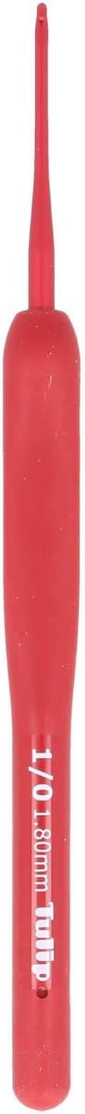 Tulip Etimo Red Crochet Hook with Cushion Grip Set (TED-001e)