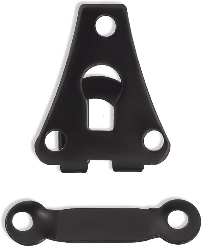32 Set Sewing Hook and Eye Closure – Pants Clasp - Clothing Hook Fasteners - Bra Hooks Metal - Pants Clips for Waist - Set for Trousers Skirts Dresses Sewing DIY Craft Accessories - Black