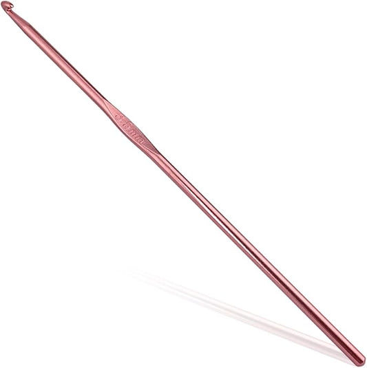 3.5 mm Crochet Hook, Crochet Needles for Yarn, Aluminum Ergonomic Crochet Hooks for Craft Beginners