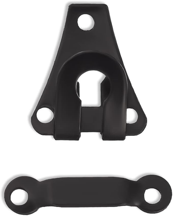 32 Set Sewing Hook and Eye Closure – Pants Clasp - Clothing Hook Fasteners - Bra Hooks Metal - Pants Clips for Waist - Set for Trousers Skirts Dresses Sewing DIY Craft Accessories - Black