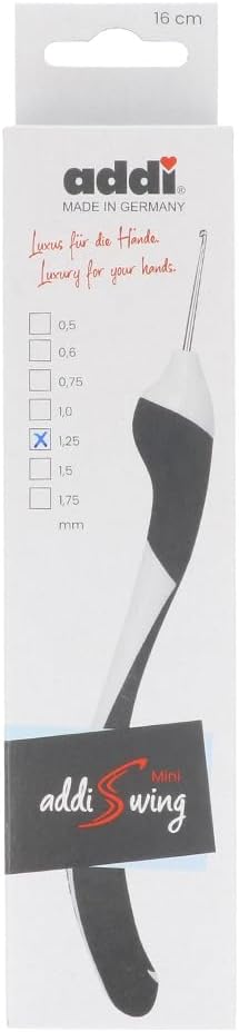 Addi 62258 Mini Swing, 1.5mm, Black