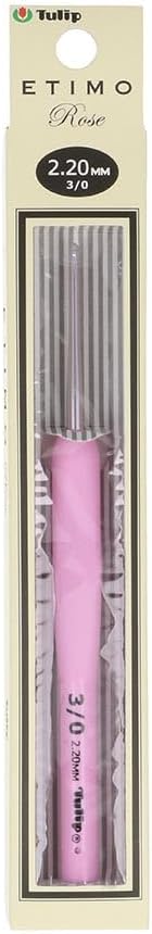 Tulip Company TER-004E Tulip Etimo Rose Crochet Hook, 3/2.2mm