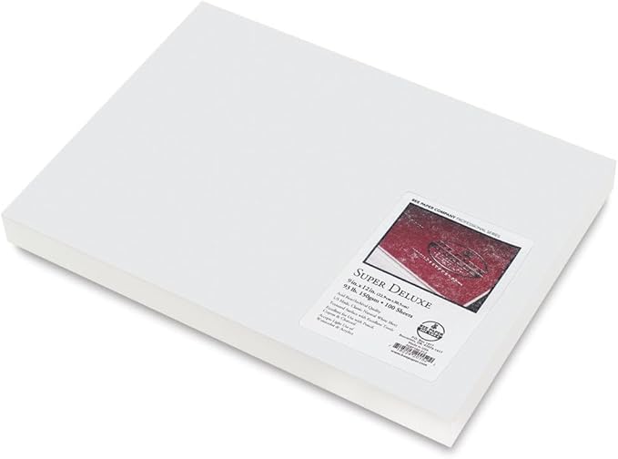 Bee Paper Company Super Deluxe Sketch Paper, 9 by 12-Inch, 100 Sheets per Pack