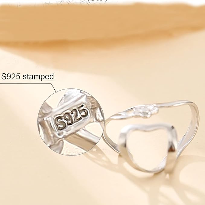 925 Silver Pendant Blank for 23X33mm Irregular Cabochons Pendant Setting Jewelry Finding Component for Charm Necklace Making
