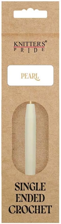 Knitter’s Pride Pearl Aluminum Crochet Hook – US Size M (9mm)