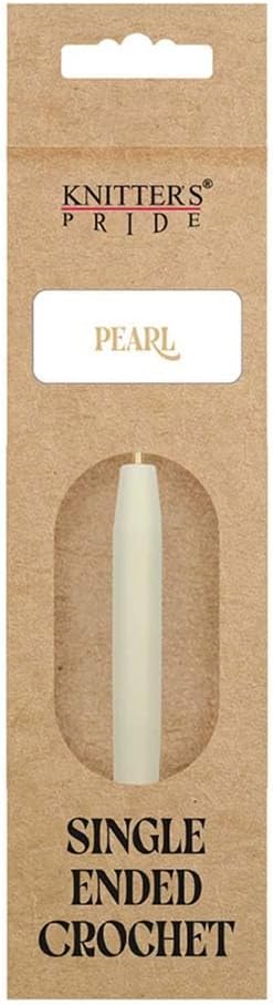 Knitter’s Pride Pearl Aluminum Crochet Hook – US Size C (2.75mm)