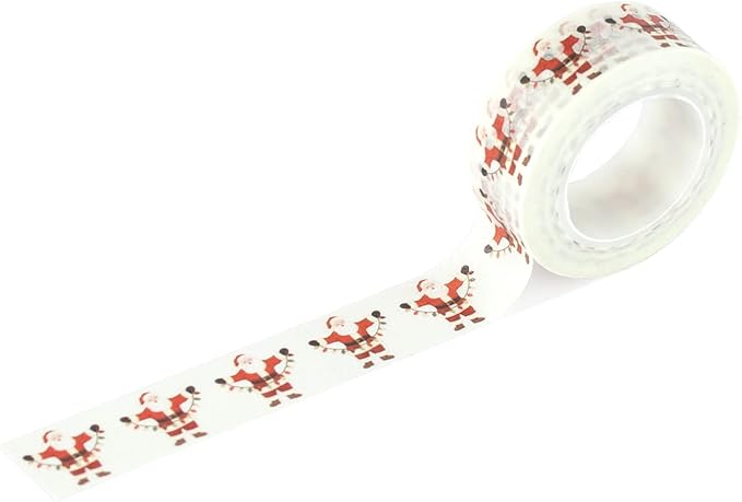 Christmas Village: Santa Hanging Lights Washi Tape