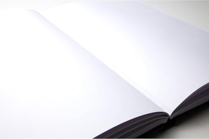 Winsor & Newton Classic Hard Bound Sketch Book, 8.5" x 11", 80 sheets, 110gsm, Natural White