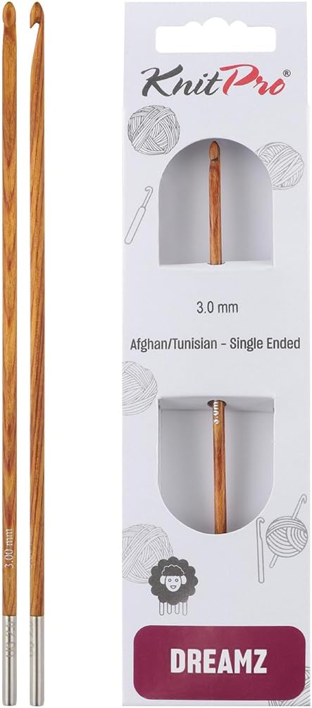KnitPro Dreamz Afghan/Tunisian Crochet Hook | 3mm