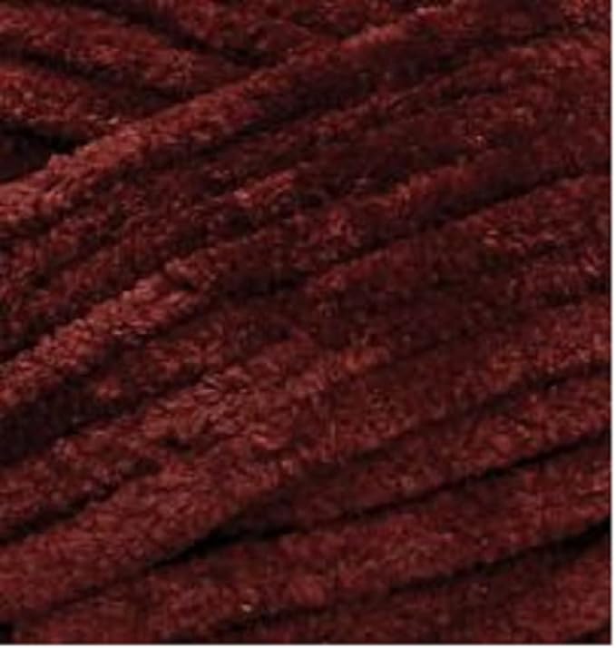 Premier Yarns Parfait Chunky Chenille Yarn 3.5 Oz Super Bulky Weight 3 Pack Bundle with Bella's Stitch Place Holders (Chocolate)