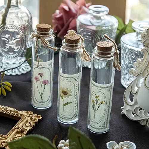 Alideco 400pcs Scrapbook Paper Vintage Message Notes Border Scrapbooking Paper for Journaling Supplies, Decorative Craft Paper for Junk Journals (baizhantingzhihua)