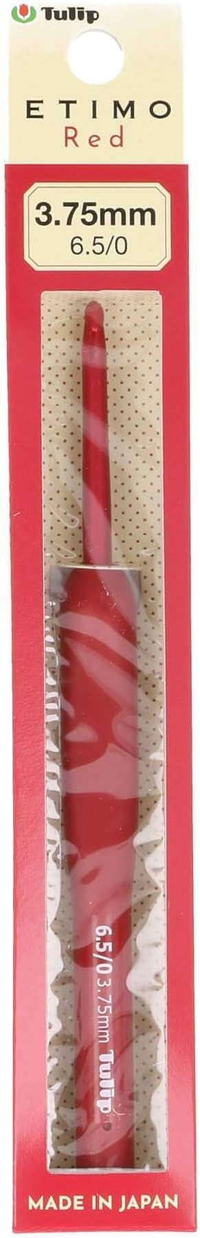 Tulip Crochet Hook, Red, One Size