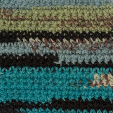 Patons Kroy Socks Yarn 2-Pack Bundle with Bella's Crafts Stitch Markers (Turquoise Jacquard)