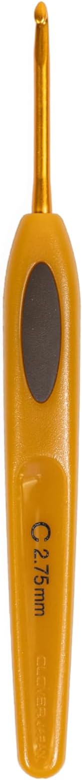 Clover Soft Touch 2.75-mm Crochet Hooks, Size C