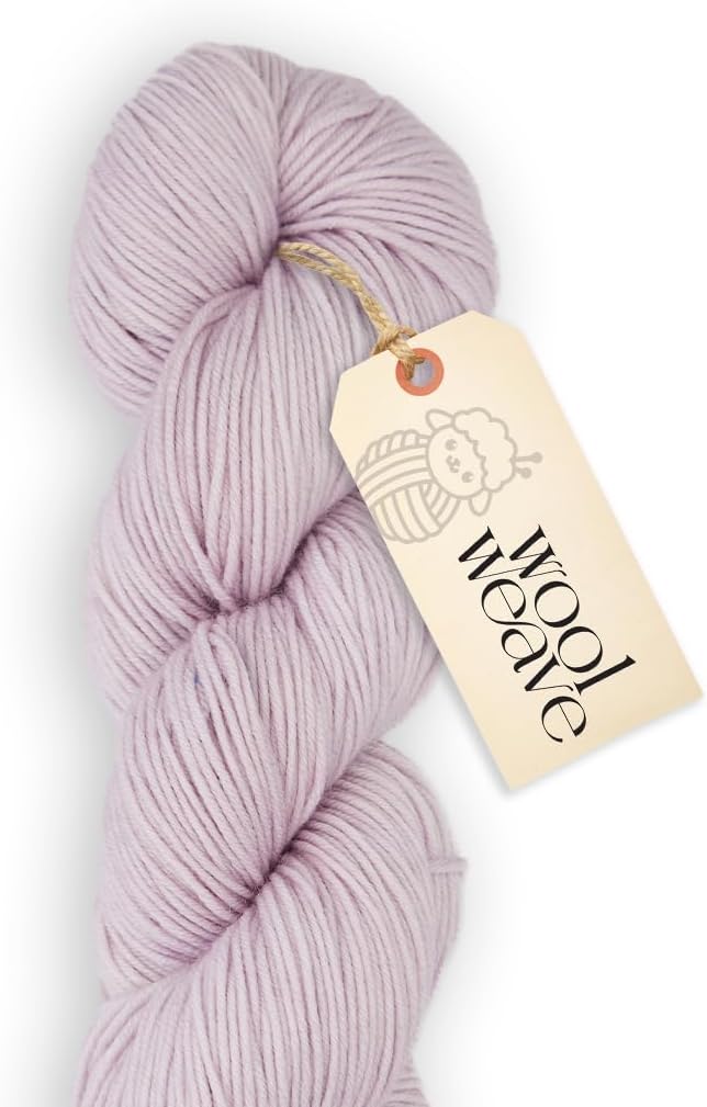 Superwash Merino Wool Yarn for Knitting & Crocheting - Premium Hand Dyed Yarn, 100gr, 240 Yards, Dk Weight - Luxurious, Soft & Durable