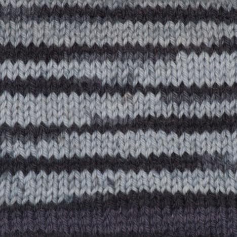 Patons Kroy Socks Yarn 2-Pack Bundle with Bella's Crafts Stitch Markers (Tourmaline Stripes)