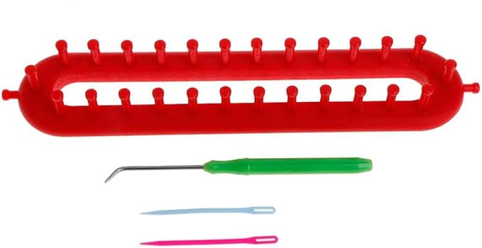 JapanAmStore 1Pcs Knitting Loom DIY Knitting Board Loom for Scarf Sweater Shawl Blankets (S) …