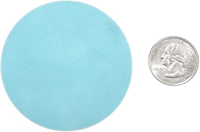 Playfully Ever After Light Blue Craft Felt Circles (2.5 Inch - 46pc)