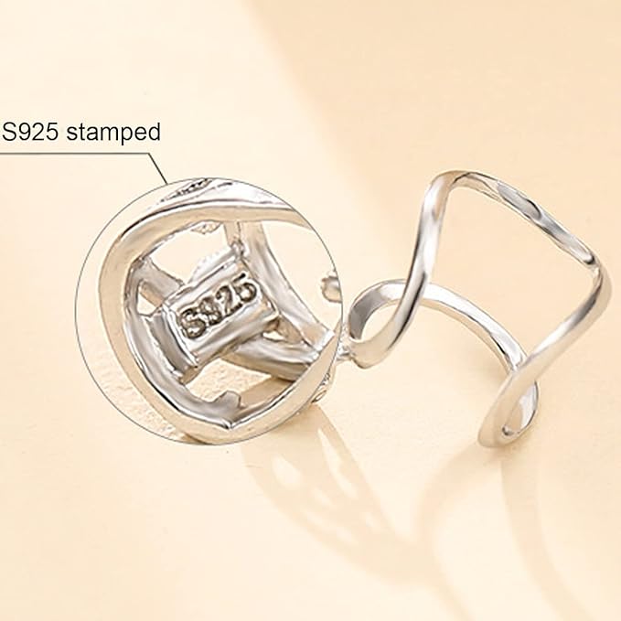 925 Sterling Silver Pendant Blank fit 10-12mm Pearl or Cabochon Pendant Mounting Setting for Handmade Jewelry Charm Making