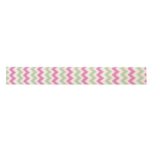 Wrapables Colorful Patterns Washi Masking Tape, Sweet Girl Short Chevron
