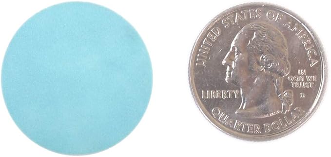 Playfully Ever After Light Blue Craft Felt Circles (1 Inch - 100pc)