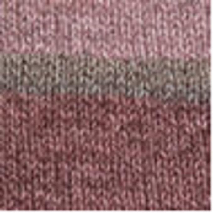 Patons Kroy Socks Yarn 2-Pack Bundle with Bella's Crafts Stitch Markers (Brown Rose Marl)