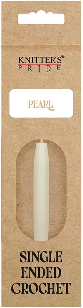 Knitter’s Pride Pearl Aluminum Crochet Hook – US Size B (2.25mm)