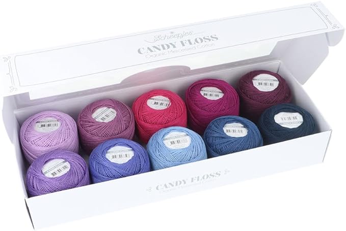 Scheepjes Candy Floss Color Pack 10 x 20 g Mini Skeins Smoothie