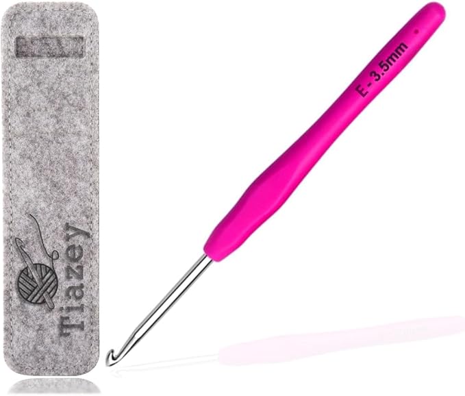 Size E, 3.5mm Crochet Hook, Ergonomic (3.5 mm)