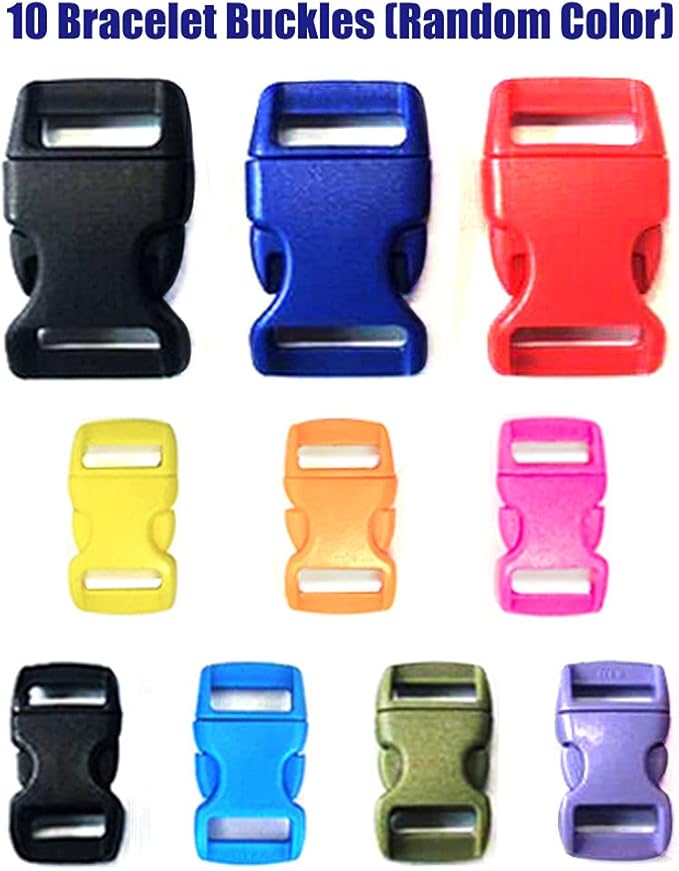 Afantti Paracord Jig Tool Bracelet Maker Kit with Paracord Accessories | 10 Paracords | for Girl Making Bracelets