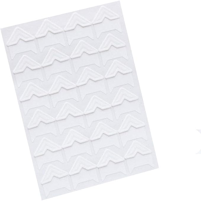 360 Count Self-Adhesive Acid Free Photo Corners for Scrapbooks Memory Books (White)