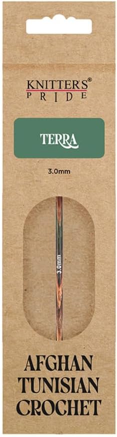 Knitter’s Pride Terra Afghan/Tunisian Crochet Hook – US Size F (3.75mm)