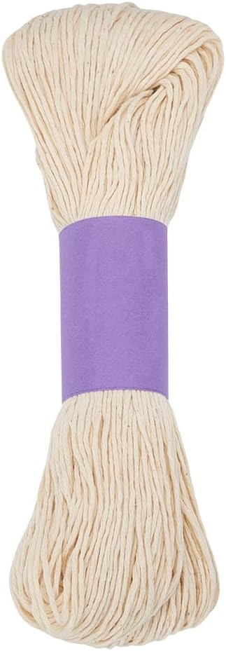 FREEBLOSS 100M Sashiko Thread 100% Cotton Cord Quilting & Embroidery Floss for Hand Sewing 12 Stranded Thick Sewing Thread for Embroidery Supplies