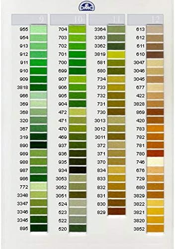 DMC Floss - 3855 Light Autumn Gold