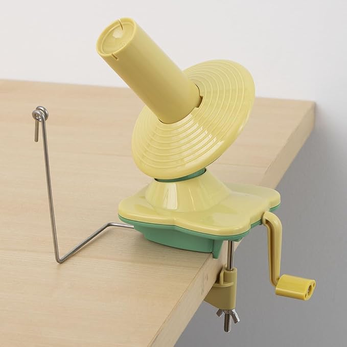 Knit Picks Yarn Ball Winder for Knitting and Crocheting (Yellow)