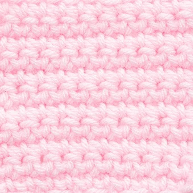 Caron One Pound Soft Pink Yarn - 2 Pack of 454g/16oz - Acrylic - 4 Medium (Worsted) - 812 Yards - Knitting/Crochet