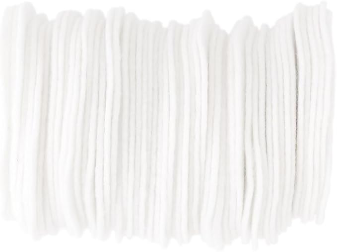 Playfully Ever After White Craft Felt Circles (3 Inch - 30pc)