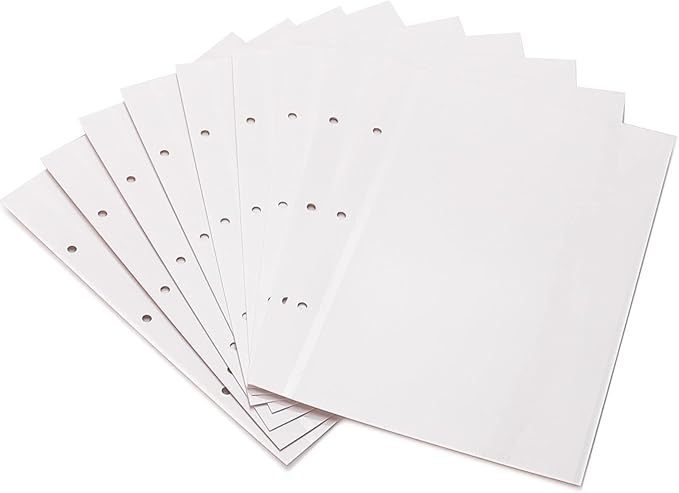 Vienrose Photo Album Self Adhesive Scrapbook Refill Pages for 12x12 in Photo Album